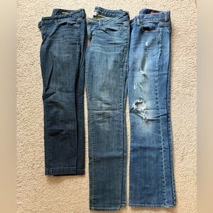 3 pairs bluejeans